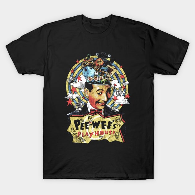 Pee Wee Herman Reckoning T-Shirt by shieldjohan